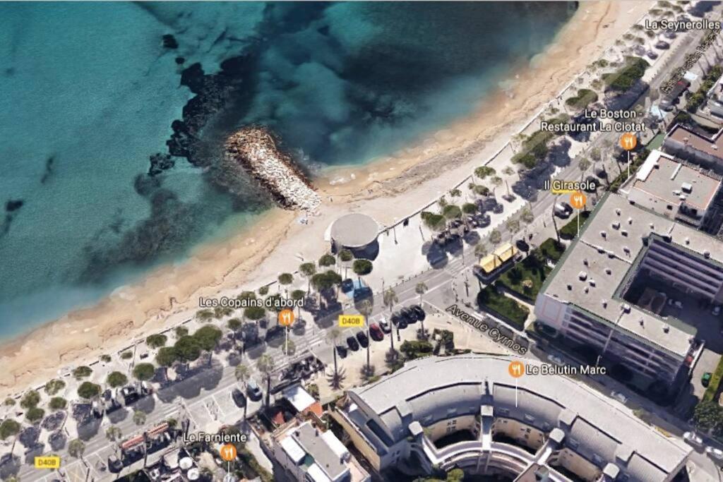 Blue Summer Vibes Mini Studio For Two, Ac, Parking, Beach At 50M, Spa Access -2 Λα Σιοτά Εξωτερικό φωτογραφία